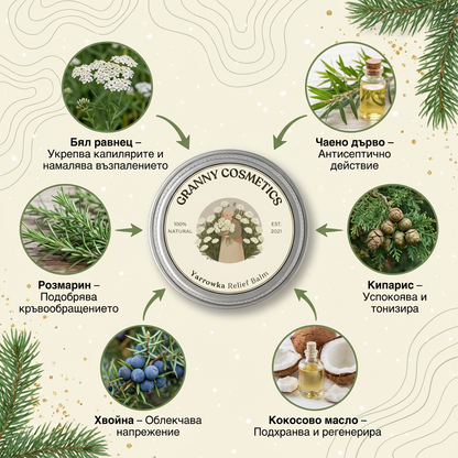 Yarrowka - Традиционен мехлем против хемороиди