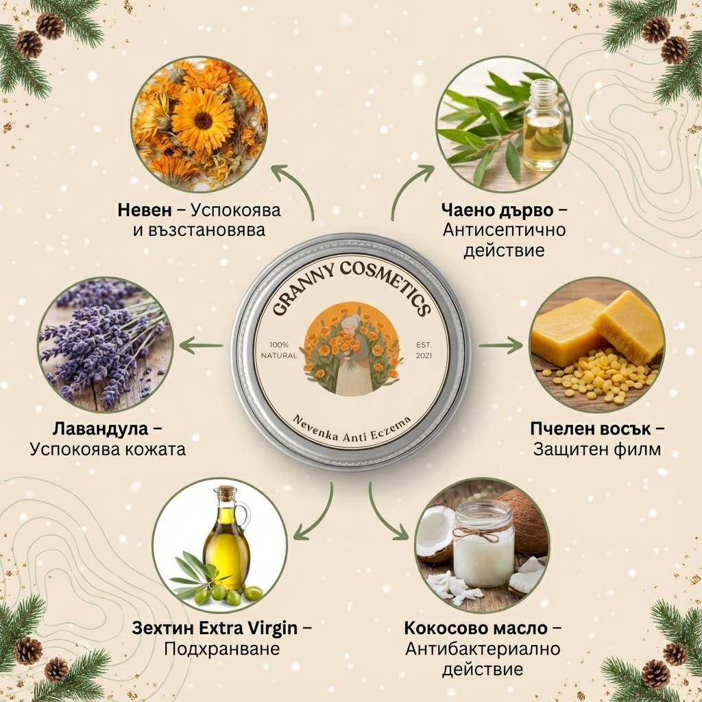 Nevenka - Традиционен мехлем за кожни раздразнения